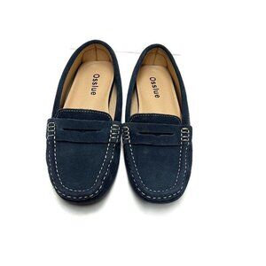 OSSLUE WOMENS SUEDE CASUAL LOAFERS RETRO LADIE MOCCASINS , 7, (SALE)